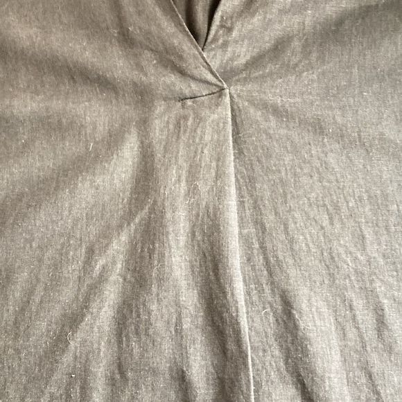 Womens Velvet Heart Small Black Linen & Rayon Blouse - Picture 9 of 11